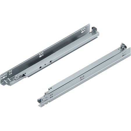 Blum 21in Full Extension Zinc Soft-close Tandem Drawer Slide, 100 Lbs Weight Rating, PR 563H5330B
